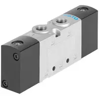 Разпределител на въздух Festo с пневматично задвижване  -0.9-10 bar, 1/4", 1200 л/мин, VUWS-L25-P53C-M-G14