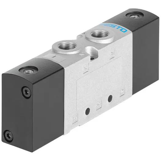 Разпределител на въздух Festo с пневматично задвижване  -0.9-10 bar, 1/4", 1200 л/мин, VUWS-L25-P53C-M-G14