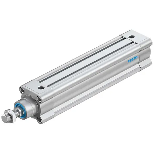 Цилиндър Festo за пневматични задвижки  двойнодействащ, ф 50х200 мм, 1178 N, DSBC-50-200-PPVA-N3