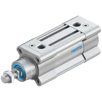 Цилиндър Festo за пневматични задвижки  двойнодействащ, ф 40х25 мм, 754 N, DSBC-40-25-PPVA-N3
