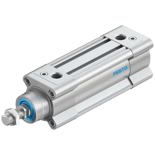 Цилиндър Festo за пневматични задвижки  двойнодействащ, ф 40х50 мм, 754 N, DSBC-40-50-PPVA-N3