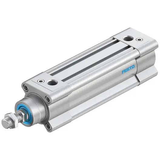 Цилиндър Festo за пневматични задвижки  двойнодействащ, ф 40х80 мм, 754 N, DSBC-40-80-PPVA-N3