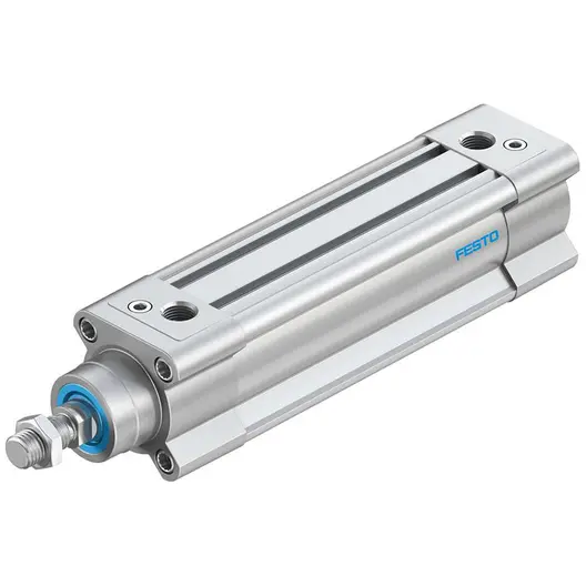 Цилиндър Festo за пневматични задвижки  двойнодействащ, ф 40х100 мм, 754 N, DSBC-40-100-PPVA-N3