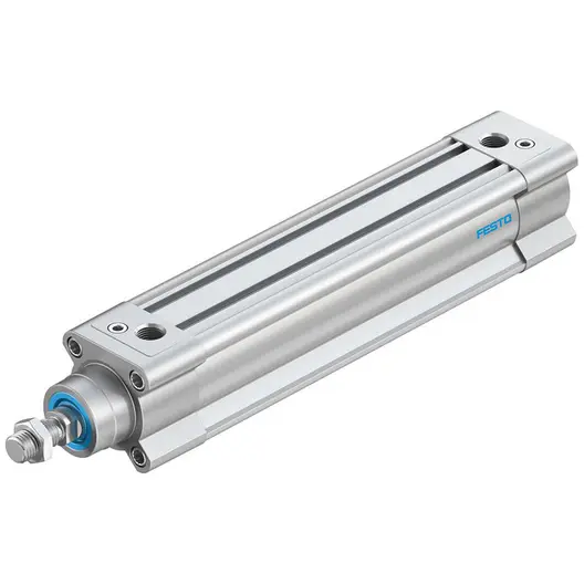 Цилиндър Festo за пневматични задвижки  двойнодействащ, ф 40х160 мм, 754 N, DSBC-40-160-PPVA-N3