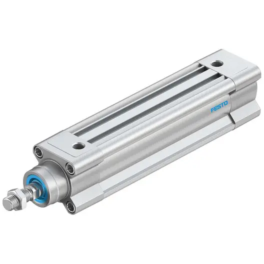 Цилиндър Festo за пневматични задвижки  двойнодействащ, ф 32х100 мм, 483 N, DSBC-32-100-PPSA-N3