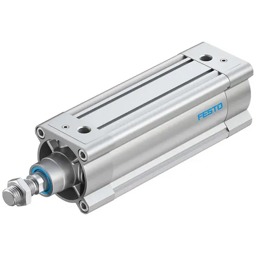 Цилиндър Festo за пневматични задвижки  двойнодействащ, ф 80х160 мм, 3016 N, DSBC-80-160-PPVA-N3
