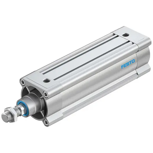 Цилиндър Festo за пневматични задвижки  двойнодействащ, ф 80х200 мм, 3016 N, DSBC-80-200-PPSA-N3