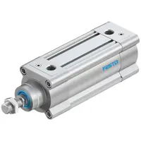 Цилиндър Festo за пневматични задвижки  двойнодействащ, ф 63х80 мм, 1870 N, DSBC-63-80-PPVA-N3
