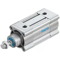 Цилиндър Festo за пневматични задвижки  двойнодействащ, ф 63х40 мм, 1870 N, DSBC-63-40-PPSA-N3