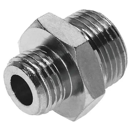 Нипел пневматичен Festo редуктивен резба - резба  1/4" x 1/2", NPFC-D-G14-G12-M