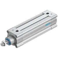 Цилиндър Festo за пневматични задвижки  двойнодействащ, ф 63х160 мм, 1870 N, DSBC-63-160-PPVA-N3