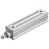 Цилиндър Festo за пневматични задвижки  двойнодействащ, ф 63х200 мм, 1870 N, DSBC-63-200-PPVA-N3