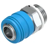 Съединител пневматичен Festo бърза връзка - резба  1/2", KD4-1/2-A