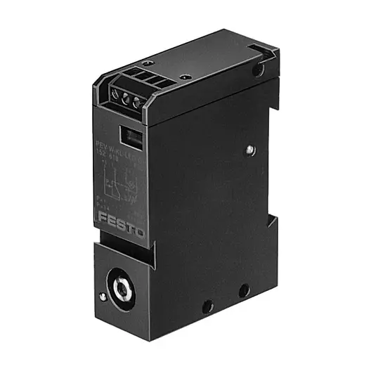 Механичен пневматичен прекъсвач Festo  0-8 bar, M5, PEV-W-KL-LED-GH