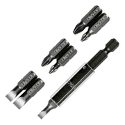 Комплект битове HiKOKI - Hitachi PH/PZ/SB с магнитен държач  1/4, 8 бр. - product - 062 HTC 759