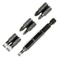 Комплект битове HiKOKI - Hitachi PH/PZ/SB с магнитен държач  1/4", 8 бр.
