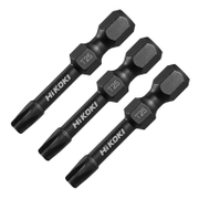 Накрайник бит TX HiKOKI - Hitachi Torx торсионен  TX40, 1/4, 38 мм, 3 бр. - product - 062 HTC1232