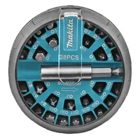 Комплект битове Makita PH/PZ/SB/TX/SW с магнитен държач  25 мм, 28 бр.