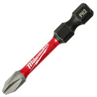 Накрайник бит PH Milwaukee Philips кръстат  PH 2, 1/4", 50 мм, Shockwave Impact Duty