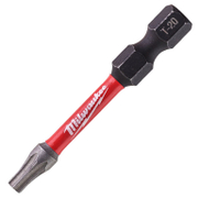 Накрайник бит TX Milwaukee Torx торсионен  TX 20, 1/4, 50 мм, Shockwave Impact Duty - product - 062 MLA1107