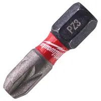 Накрайник бит PZ Milwaukee Pozidriv кръстат  PZ 3, 1/4", 25 мм, Shockwave Impact Duty