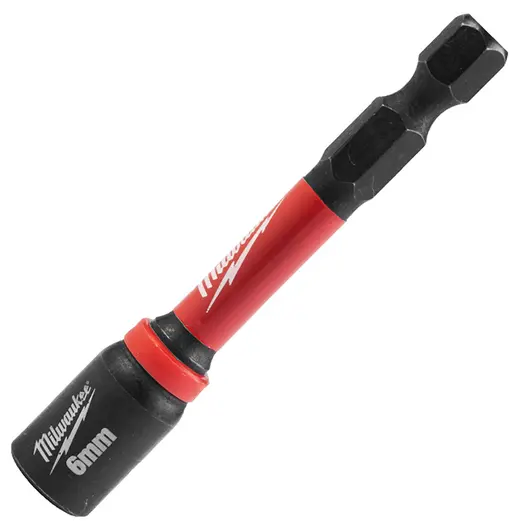 Накрайник бит SW Milwaukee вътрешен 6-стен магнитен  SW 6, 1/4", 65 мм, Shockwave