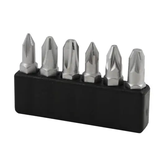 Комплект битове Narex Bystrice PH/PZ  1/4", 30 мм, 6 бр., 8575