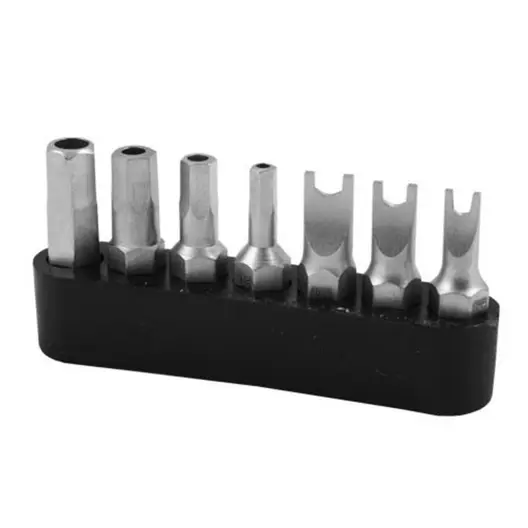 Комплект битове Narex Bystrice TX/SP с магнитен държач  1/4", 25 мм, 7 бр., 8571