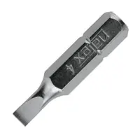 Накрайник бит SB Narex Bystrice прав плосък  SB 0.6x4, 1/4", 30 мм, 8071
