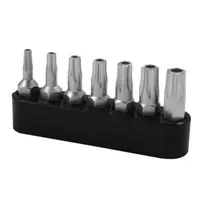Комплект битове Narex Bystrice TX Torx с отвор  1/4", 25 мм, 7 бр., 8570