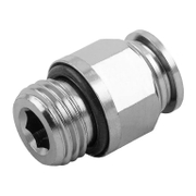 Съединител Aignep Push In шлаух - резба  1/4, шлаух 10 мм, 57020 - product - 062 PNT 581