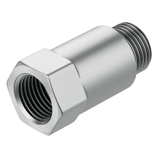 Муфа-нипел Festo пневматична удължена  2x1/4", NPFC-E2-2G14-FM