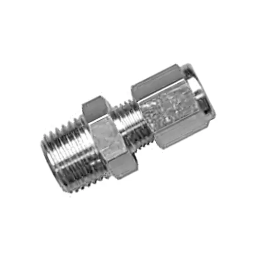 Нипел пневматичен GAV с врязващ пръстен  1/4" х 6 мм, RO6063/3