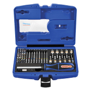 Отвертка Projahn със сменяеми накрайници магнитна, с тресчотка комплект 60 бр. - product - 062 PRH 673