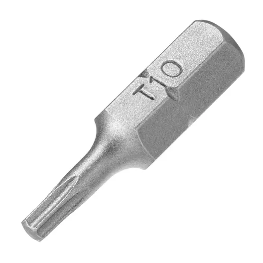 Накрайник бит TX Stanley Torx  TX 10, 1/4", 25 мм, 2 бр., STA61060