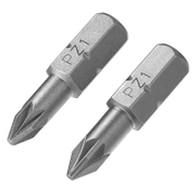 Накрайник бит PZ Stanley Pozidriv кръстат  PZ 1, 1/4, 25 мм, 2 бр., STA61040 - product - 062 STY 928