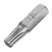 Накрайник бит TX Stanley Torx  TX 30, 1/4", 25 мм, 2 бр., STA61064
