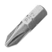 Накрайник бит PH Stanley Philips кръстат  PH 2, 1/4", 25 мм, 2 бр., STA61021