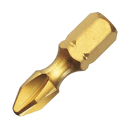 Накрайник бит PH Wekador Philips с покритие, торсионен  PH 2, 1/4, 25 мм, 1602 TIN - product - 062 WKD 108