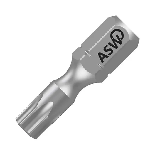 Накрайник бит TX Wekador Torx торсионен  TX 27, 1/4", 25 мм, 1607 TOR