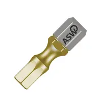 Накрайник бит SW Wekador външен 6-стен с покритие  SW 4, 1/4", 25 мм, 1604 ZRN