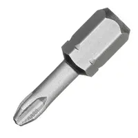 Накрайник бит PH Wekador Philips оребрен  PH 3, 1/4", 25 мм