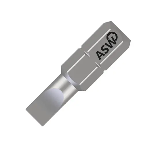 Накрайник бит SB Wekador прав плосък торсионен  SB 1x6, 1/4", 25 мм, 1601 CON