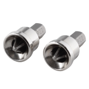 Държач на битове Wolfcraft с дълбочинен ограничител  2 бр., PZ 2, 1/4, 25 мм - product - 062 WLF 101