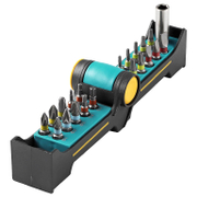 Комплект битове Wolfcraft PH/PZ/SB/TX/SW с магнитен държач  1/4, 25 мм, 21 бр. - product - 062 WLF 102