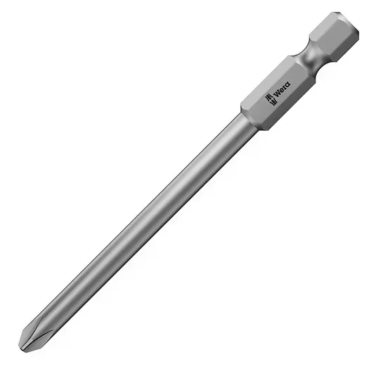Накрайник бит PH Wera Philips кръстат  PH 1, 1/4", 89 мм, 851/4 Z