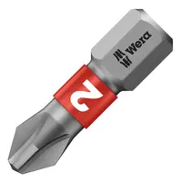 Накрайник бит PH Wera Philips кръстат  PH 2, 1/4", 25 мм, 851/1 BTZ