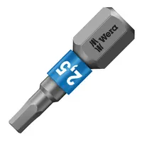 Накрайник бит SW Wera външен 6-стен  SW 2.5, 1/4'', 25 мм, 840/1 BTZ