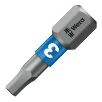 Накрайник бит SW Wera външен 6-стен  SW 3, 1/4'', 25 мм, 840/1 BTZ