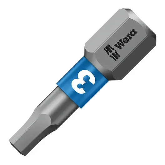 Накрайник бит SW Wera външен 6-стен  SW 3, 1/4'', 25 мм, 840/1 BTZ